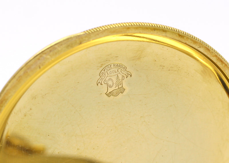 Orologio da tasca Ulysse Nardin in oro 18k .1940 circa - Antichità Galliera