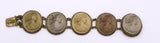 Lave Armband mit Metallrahmen, frühes 800. Jahrhundert - Antichità Galliera
