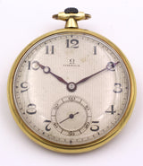Orologio da tasca Omega in oro  18k , primi del'900 - Antichità Galliera