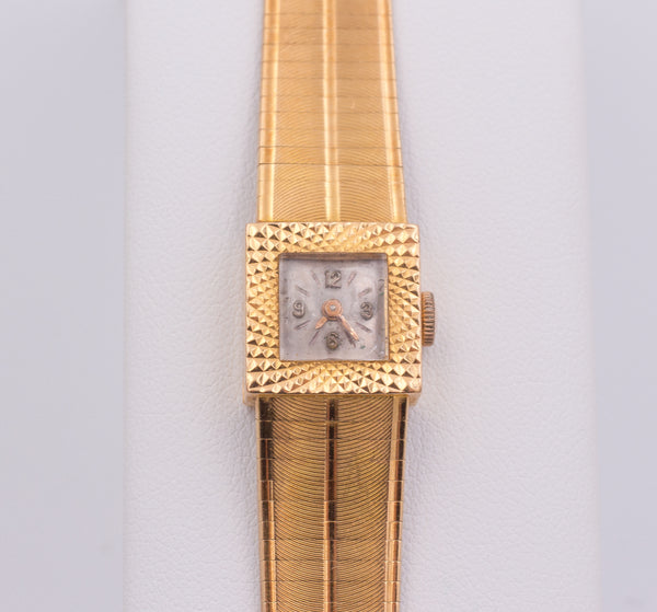 Orologio da polso Lady Le Monde in oro 18k .1950 circa - Antichità Galliera