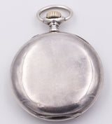 Orologio da tasca IWC International Watch Company in argento , fine '800 . - Antichità Galliera