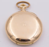 Savonette Chronometre Taschenuhr aus 14 Karat Gold mit "Entspannung" Hemmung. Ende des 800. Jahrhunderts - Antichità Galliera