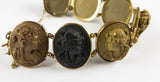Goldarmband mit Lavasteinen, frühes 800. Jahrhundert - Antichità Galliera