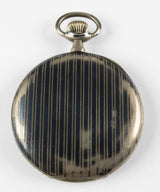 Orologio da tasca Zenith savonette, in argento niellato. Primi del '900 - Antichità Galliera
