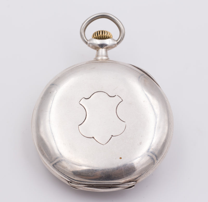 Orologio da tasca Omega in argento , primi del 900 - Antichità Galliera