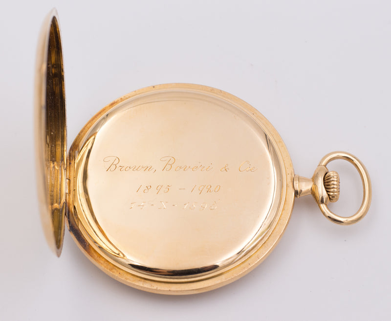 Orologio da tasca Ulysse Nardin in oro 18k , 1920 - Antichità Galliera