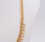 Vintage Halskette aus 18 Karat Gold, 40er Jahre