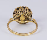 Antiker Ring aus 18 Karat Gold mit Granat, Anfang des 900. Jahrhunderts - Antichità Galliera