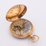 Longines Taschenuhr in Gold, Ende des 19. Jahrhunderts