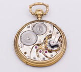 Longines pocket watch in 18k gold, 30s