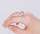 Riviera-Ring aus 18 Karat Gold mit Diamanten im Brillantschliff (insgesamt 2.56 ct) - Antichità Galliera