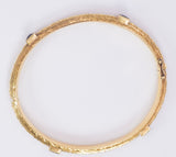 Bracciale antico in oro 18k con zaffiri , fine '800 - Antichità Galliera