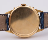 Movado vintage watch with full calendar, 18k gold. 1950