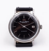 Vintage Armbanduhr der IWC International Watch Company aus Stahl, automatisch mit Datum. 1960 circa
