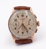 Cronografo vintage in oro Chronographe Suisse , anni 50