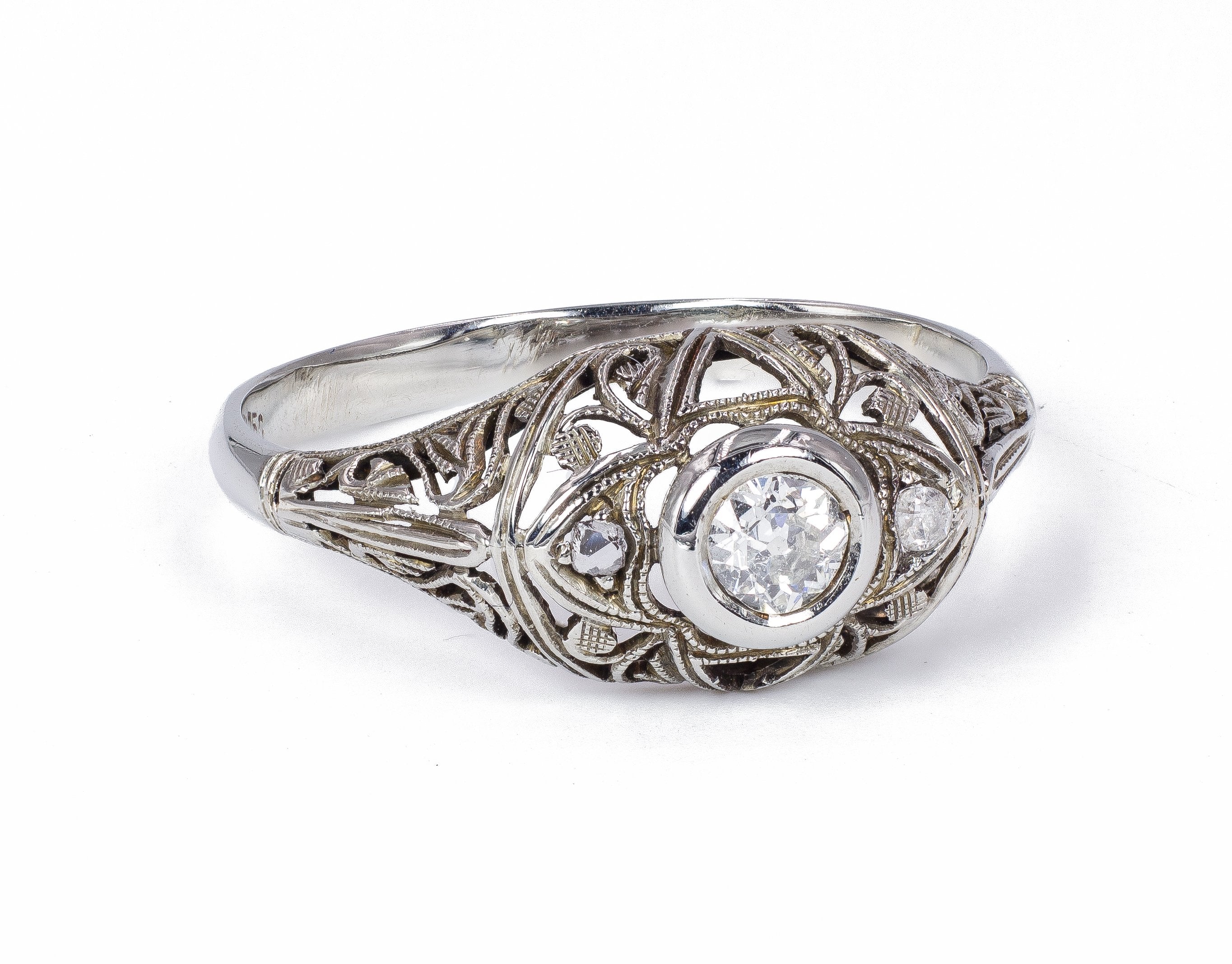 Anello Antico Cod 6123 – Bijoux D' Epoque - Foto 8