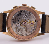 Cronografo vintage in oro Chronograph Suisse , anni 50