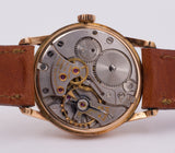 Longines Flaggschiff, goldene Vintage-Armbanduhr, 1950er Jahre