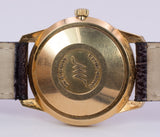 Vintage Longines Ultrachron automatische Armbanduhr aus 18 Karat Gold, 70er Jahre