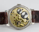Orologio da polso vintage Zenith in acciaio, anni 40
