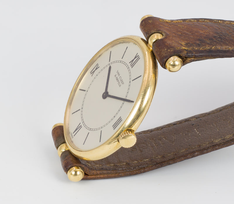 Van Cleef &amp; Arpels Lady vintage watch in 18k gold, 1970s / 1980s