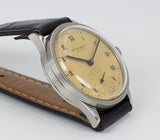 Ulysse Nardin Vintage Stahlarmbanduhr, 40er Jahre