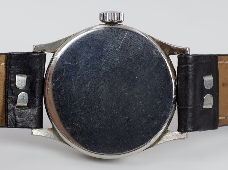 Orologio da polso vintage Ulysse Nardin in acciaio, anni 40