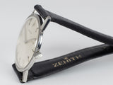 Orologio da polso vintage Zenith in acciaio anni 60