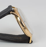 Vintage Zenith automatische Stoßstangenarmbanduhr aus 18 Karat Gold, 50er Jahre