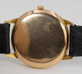 Vintage Zenith automatische Stoßstangenarmbanduhr aus 18 Karat Gold, 50er Jahre