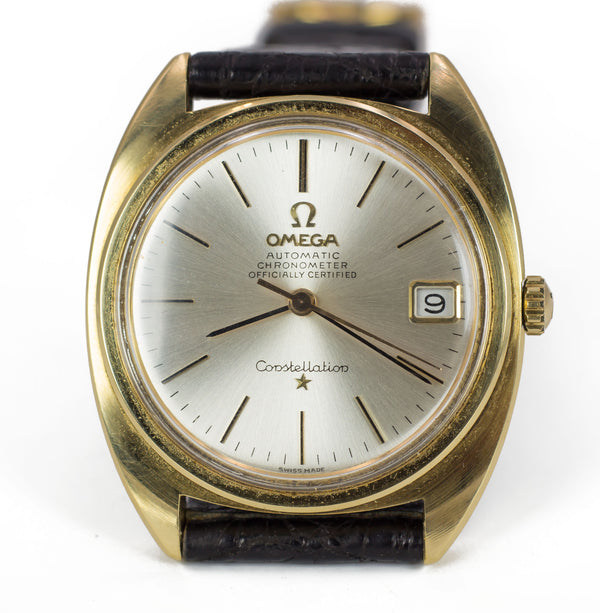 Vintage Omega Constellation automatic wristwatch with date, 1960s