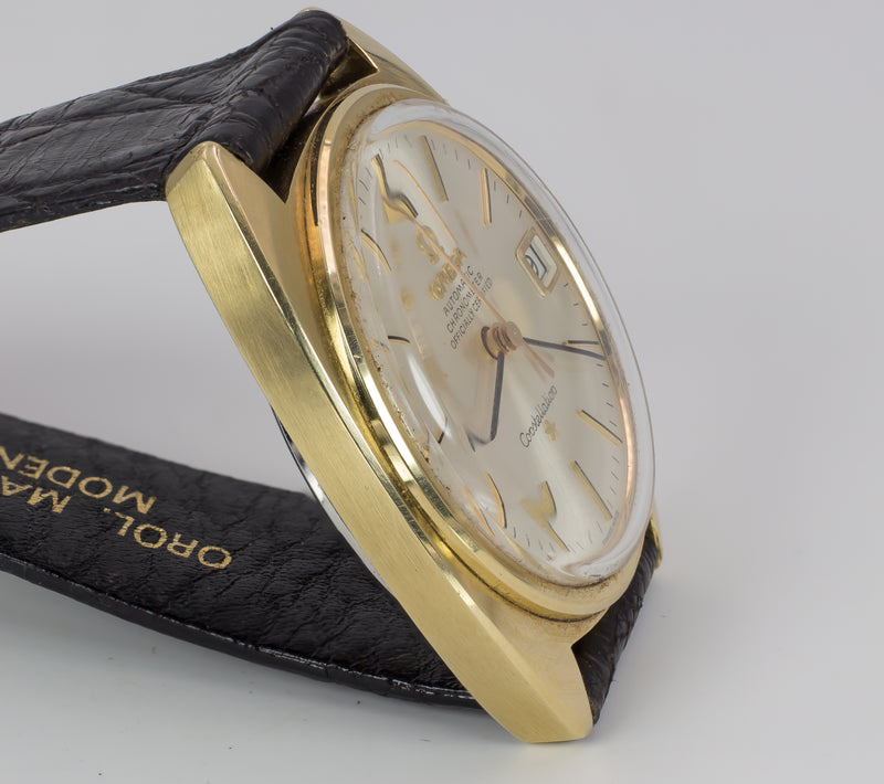 Orologio da polso vintage Omega Constellation automatico con data, anni 60