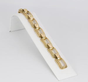 Bracciale vintage in oro 18k , anni 40