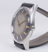Montre-bracelet vintage en acier Zenith, années 70 - Antichità Galliera