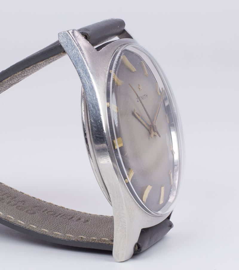 Orologio da polso vintage Zenith in acciaio, anni 70 - Antichità Galliera
