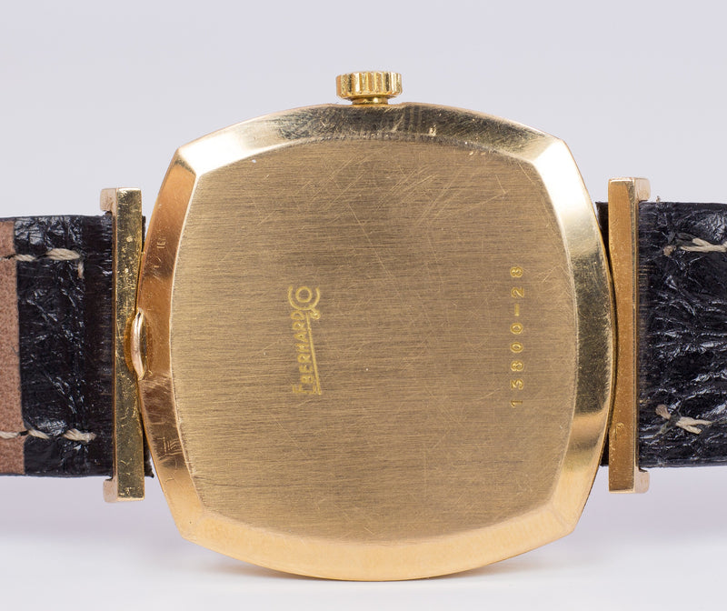 Orologio da polso vintage Eberhard in oro 18k, anni 60/70 - Antichità Galliera