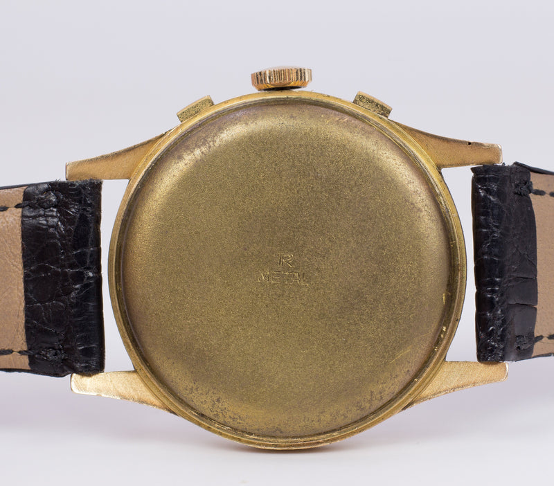 Cronografo in oro 18k Verbena , anni 60 - Antichità Galliera