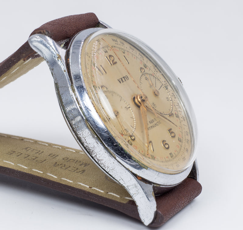 Veto wrist chronograph, 1950s