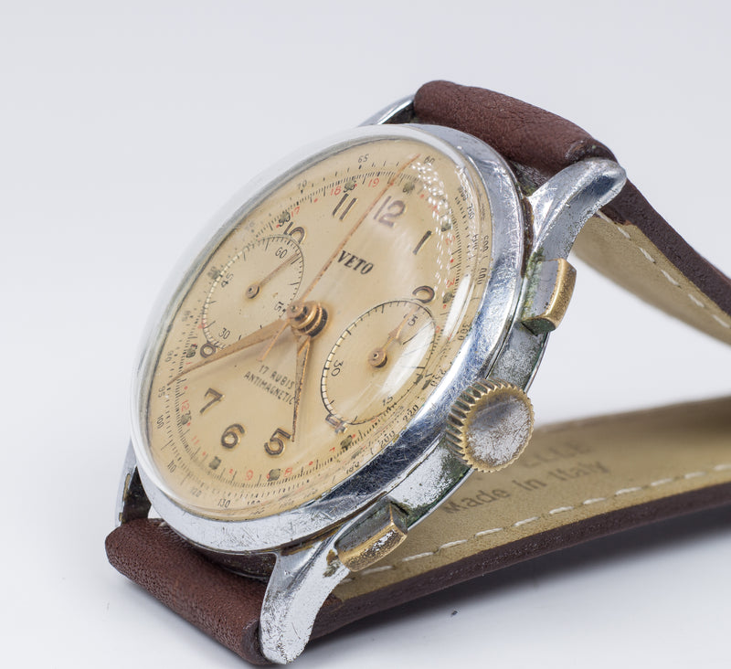 Veto wrist chronograph, 1950s