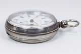 Orologio da tasca in argento a chiavetta , XIX secolo