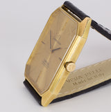 Orologio da polso vintage Omega Constellation Chronometer automatico in oro 18k , anni 70