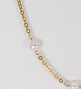 Vintage-Halskette aus 18 Karat Gold mit Scaramazze-Perlen, 1960er Jahre