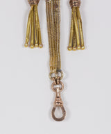 Bourbon-Riegel aus niedrigem Gold mit Perlen, spätes 800. Jahrhundert