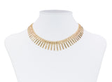Vintage necklace in 18k yellow gold, 40s