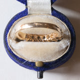 Vintage 18K Goldring mit Diamanten im Brillantschliff (ca. 0.70ctw), 70er