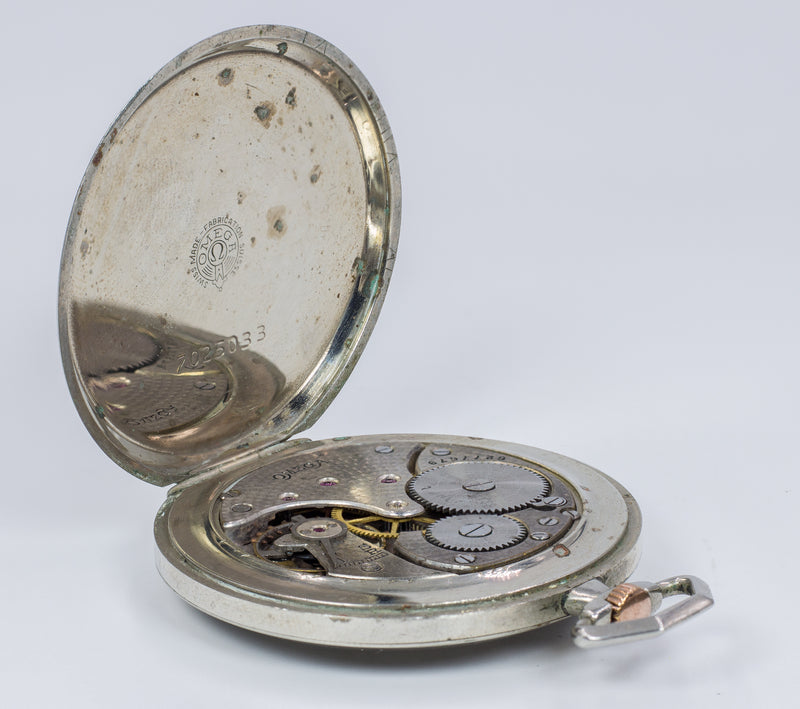 Orologio da tasca Omega in acciaio , 1923