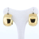 Vintage Ohrringe aus 18 Karat Gold mit grünen Turmalinen, 70er Jahre