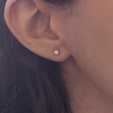 18K white gold light point with brilliant cut diamonds (0.15ctw)