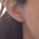 18K white gold light point with brilliant cut diamonds (0.30ctw)