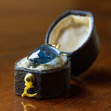 Vintage Anhänger mit Topas und 18 Karat Gold, 70er Jahre - Antichità Galliera